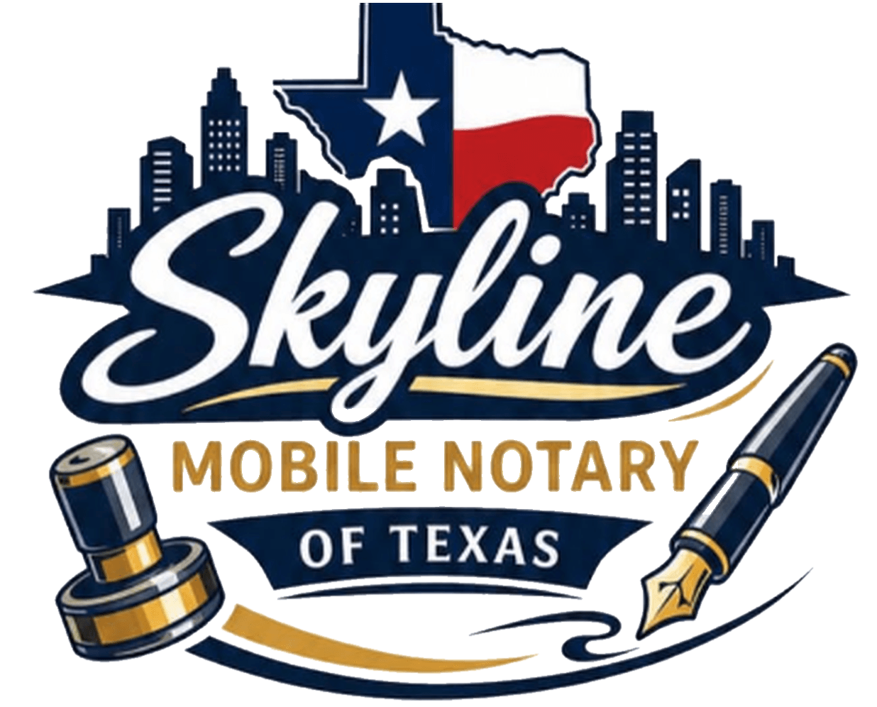 Skyline Mobile Notary of Texas logo